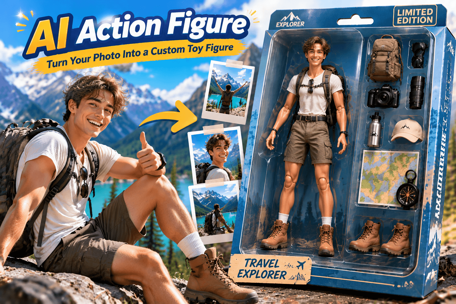 AI Action Figure Trend: Turn Your Photo Into a Custom Toy Figure with AI