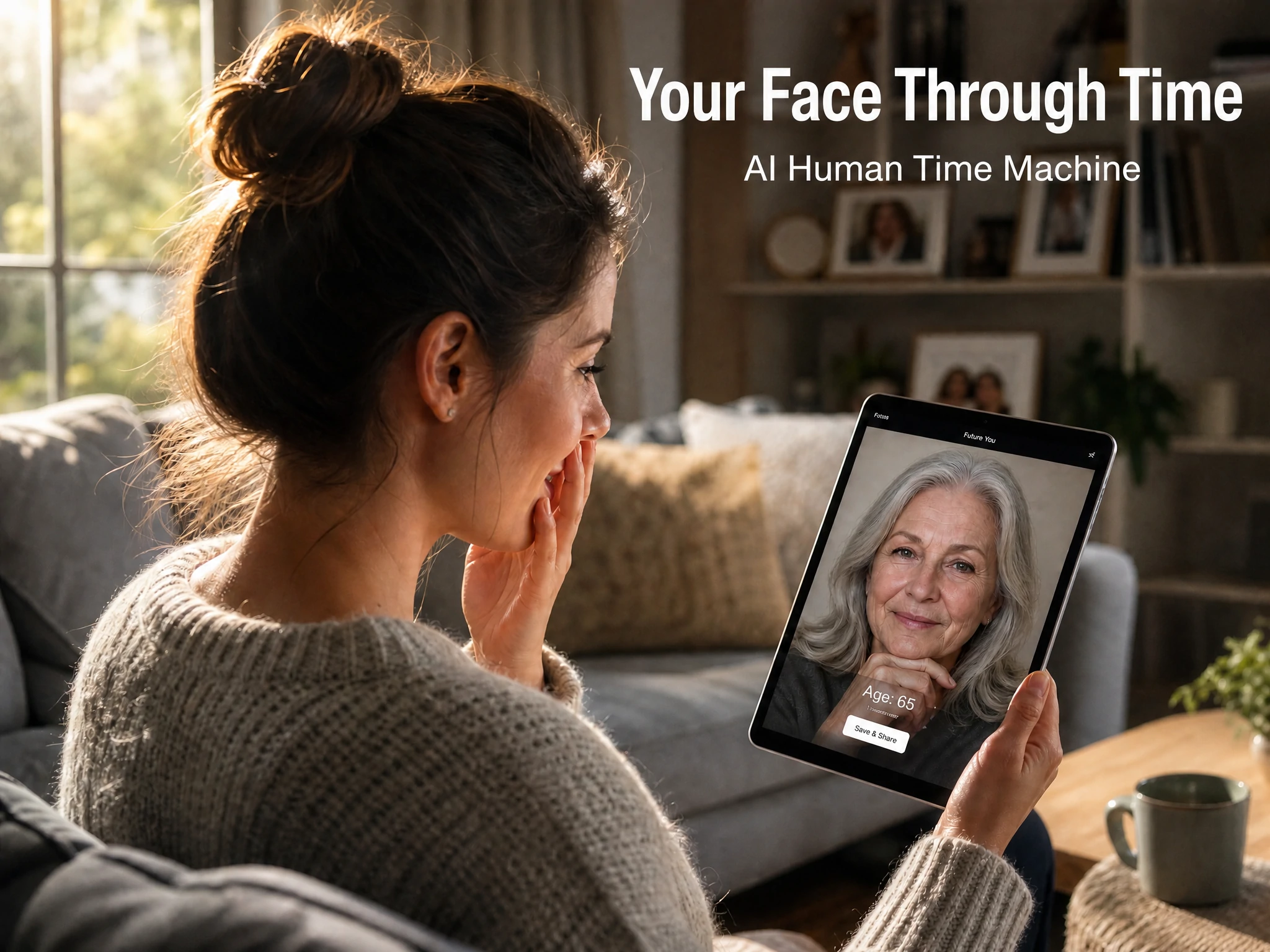 AI Aging Filter: Human Time Machine to See Your Future Self in Seconds