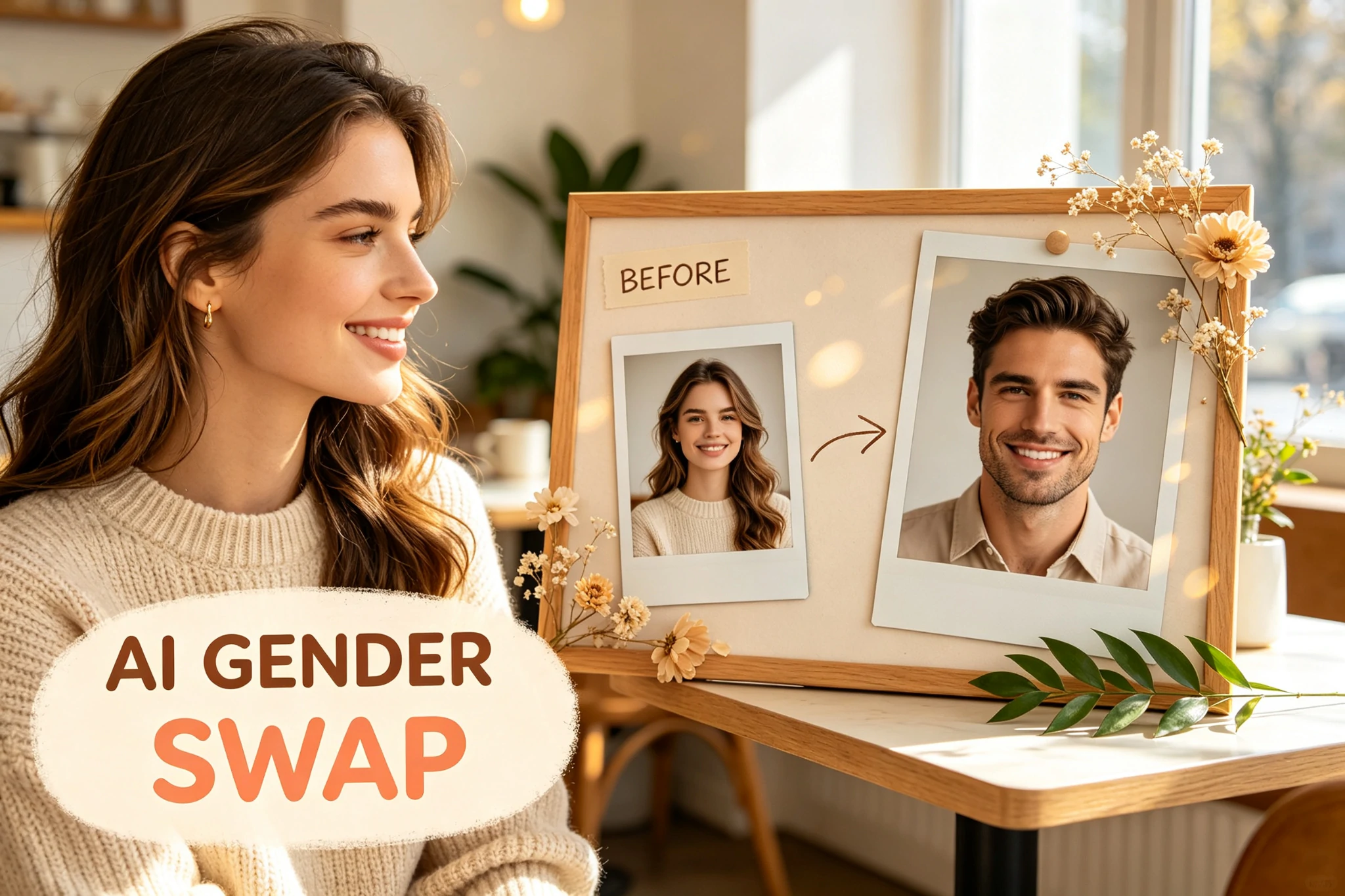 AI Gender Swap Filter: See Your Opposite-Gender Self Without Losing Your Real Face