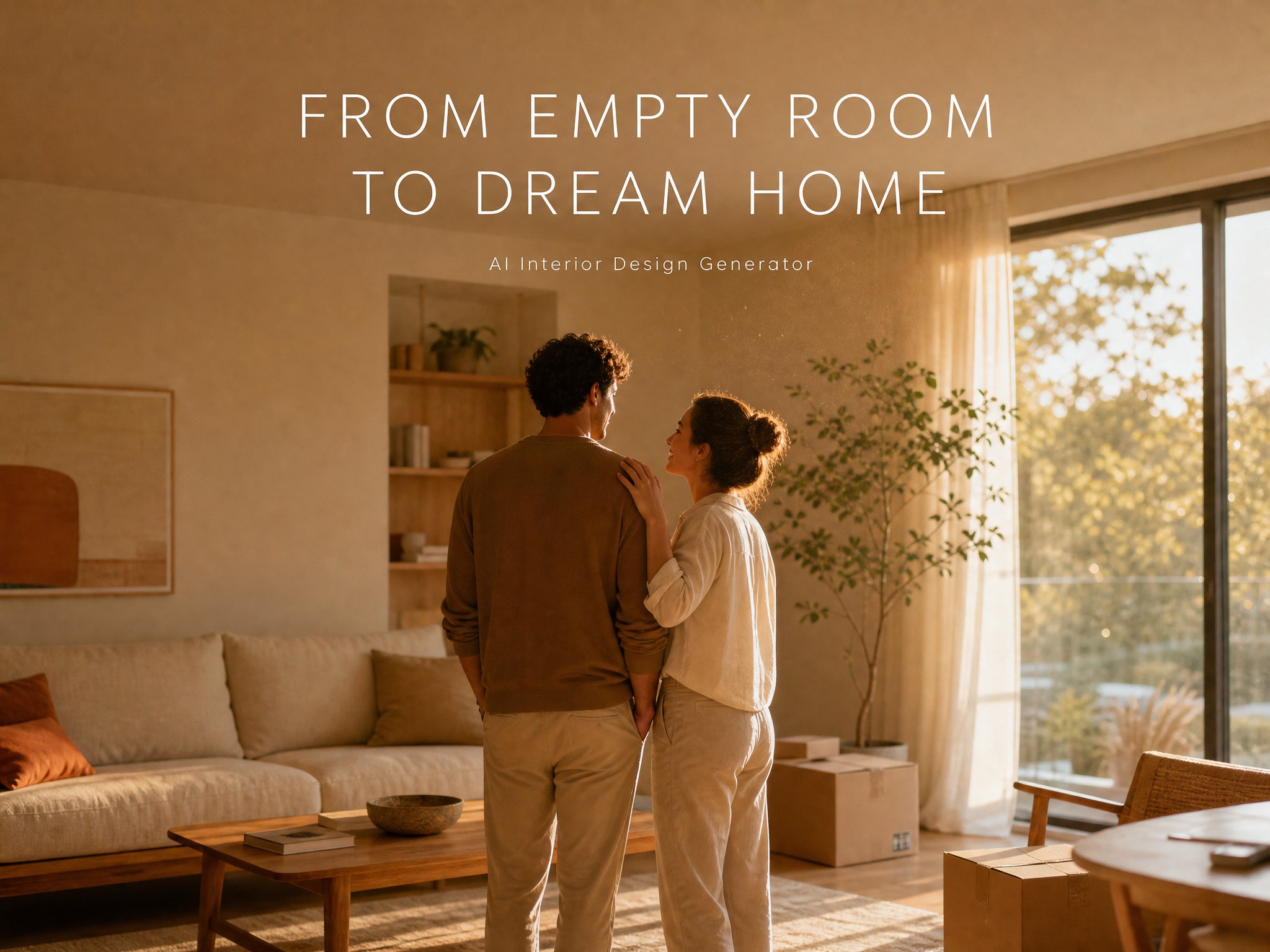 Turn an Empty Room Into a Finished Dream Home With an AI Interior Design Generator