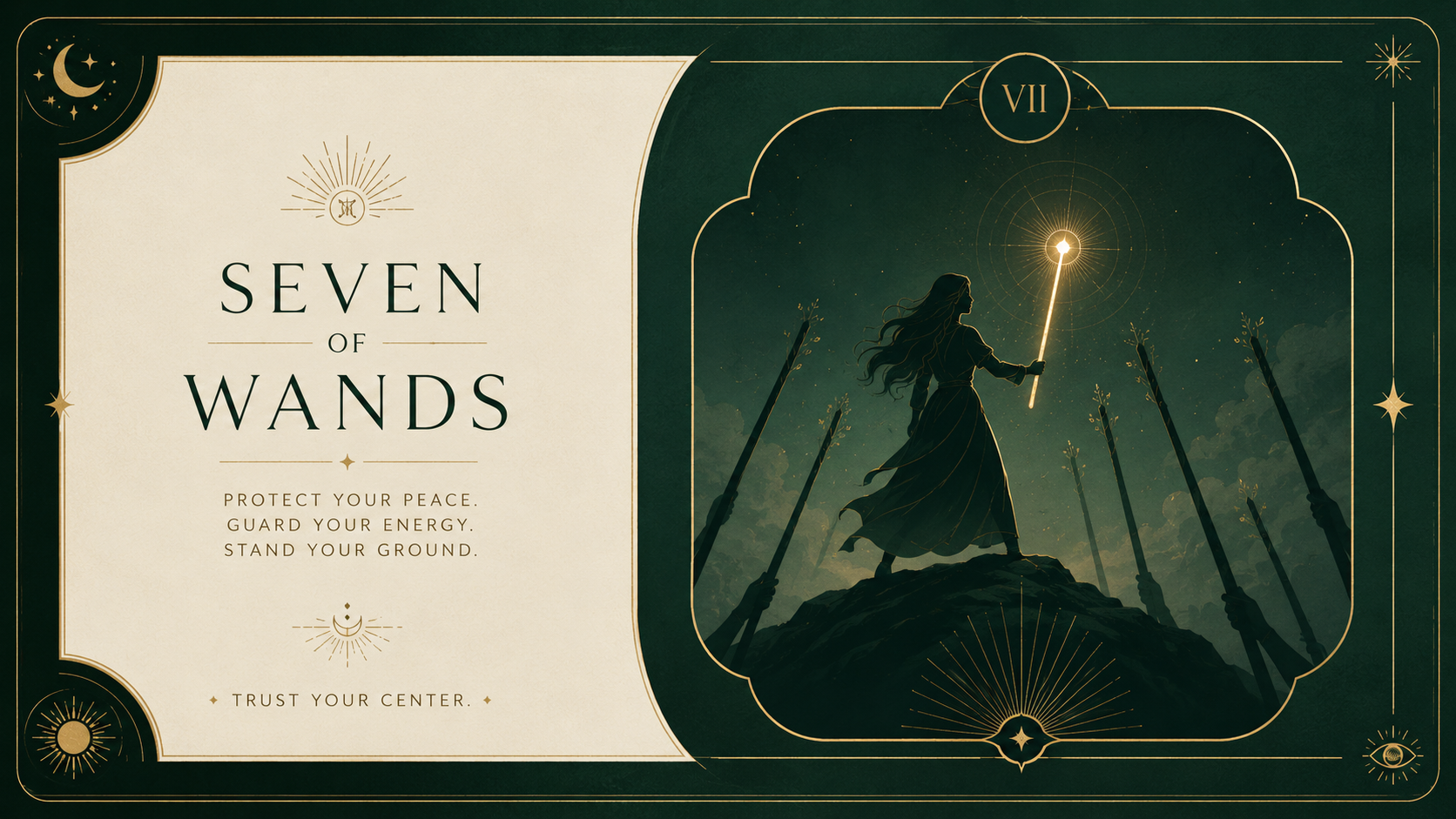 When Saying Yes Leaves You Drained: The Seven of Wands Helped Me Protect My Energy