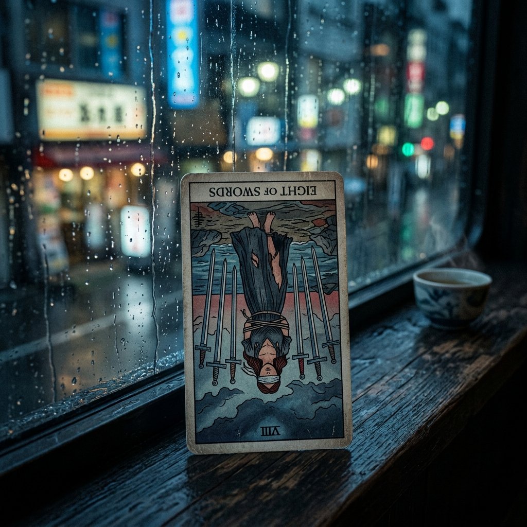 なぜ私たちは口を開いた途端に必ず言い争いになってしまうのだろう？ — 逆位置のソードの8：言葉を解き放て