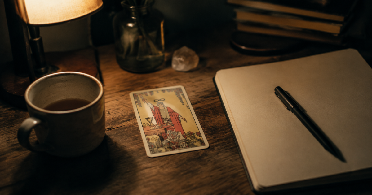What Drawing The Magician TarotCard Taught Me About My OwnPotential