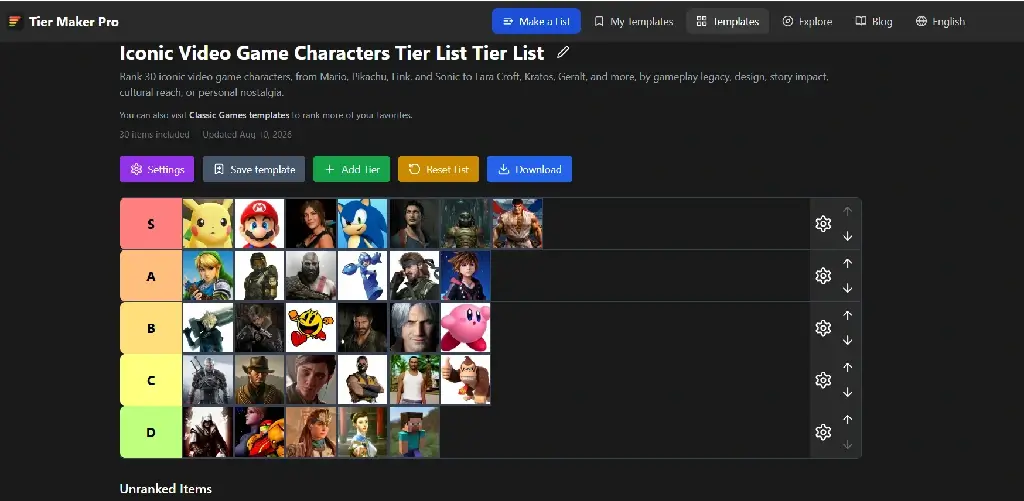 iconic video game characters