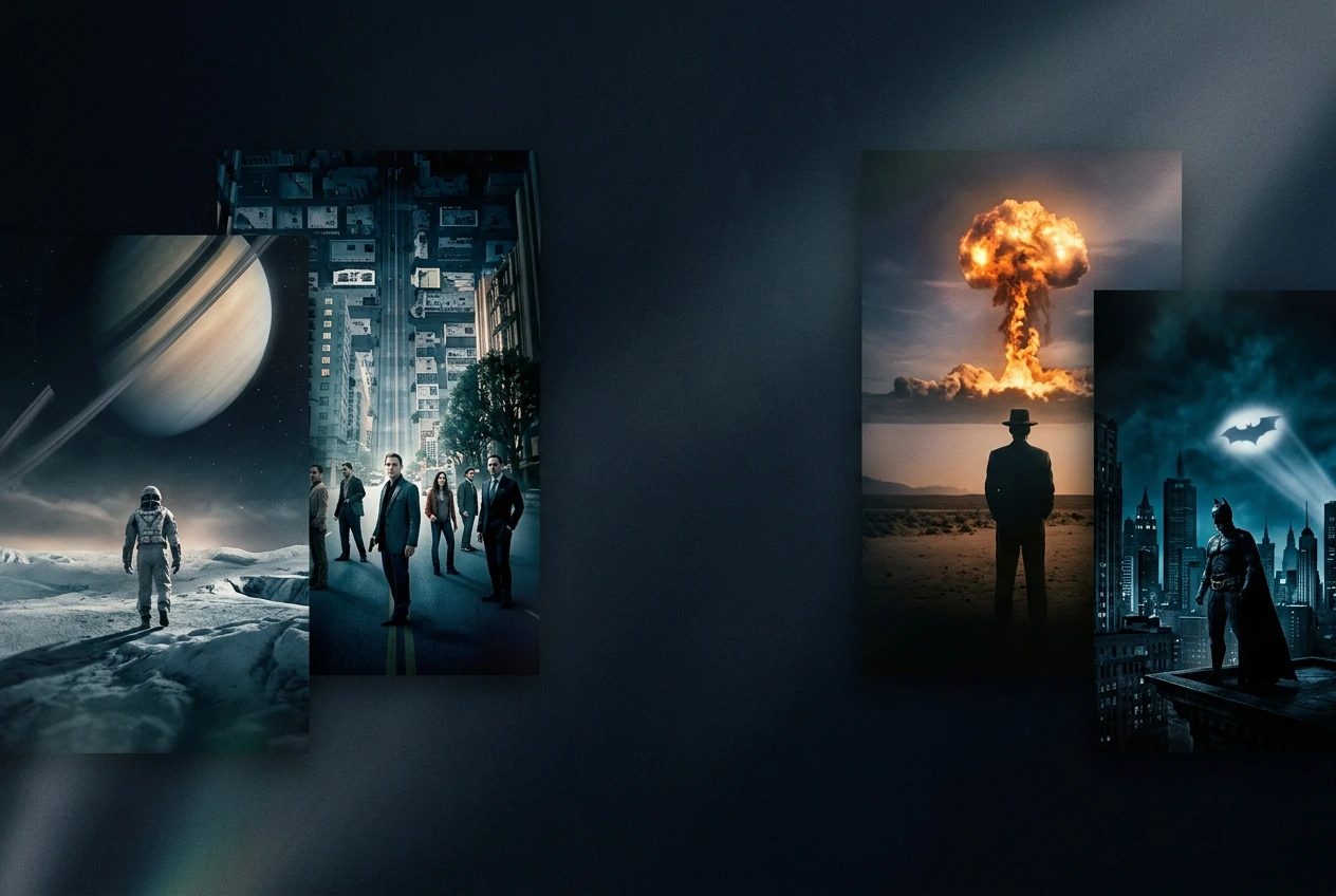 Christopher Nolan’s Filmography & Interactive Movie Ranker