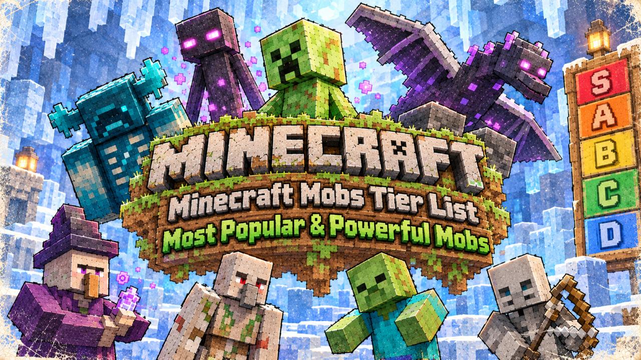 Minecraft Mobs Tier List: Most Popular And Powerful Mobs
