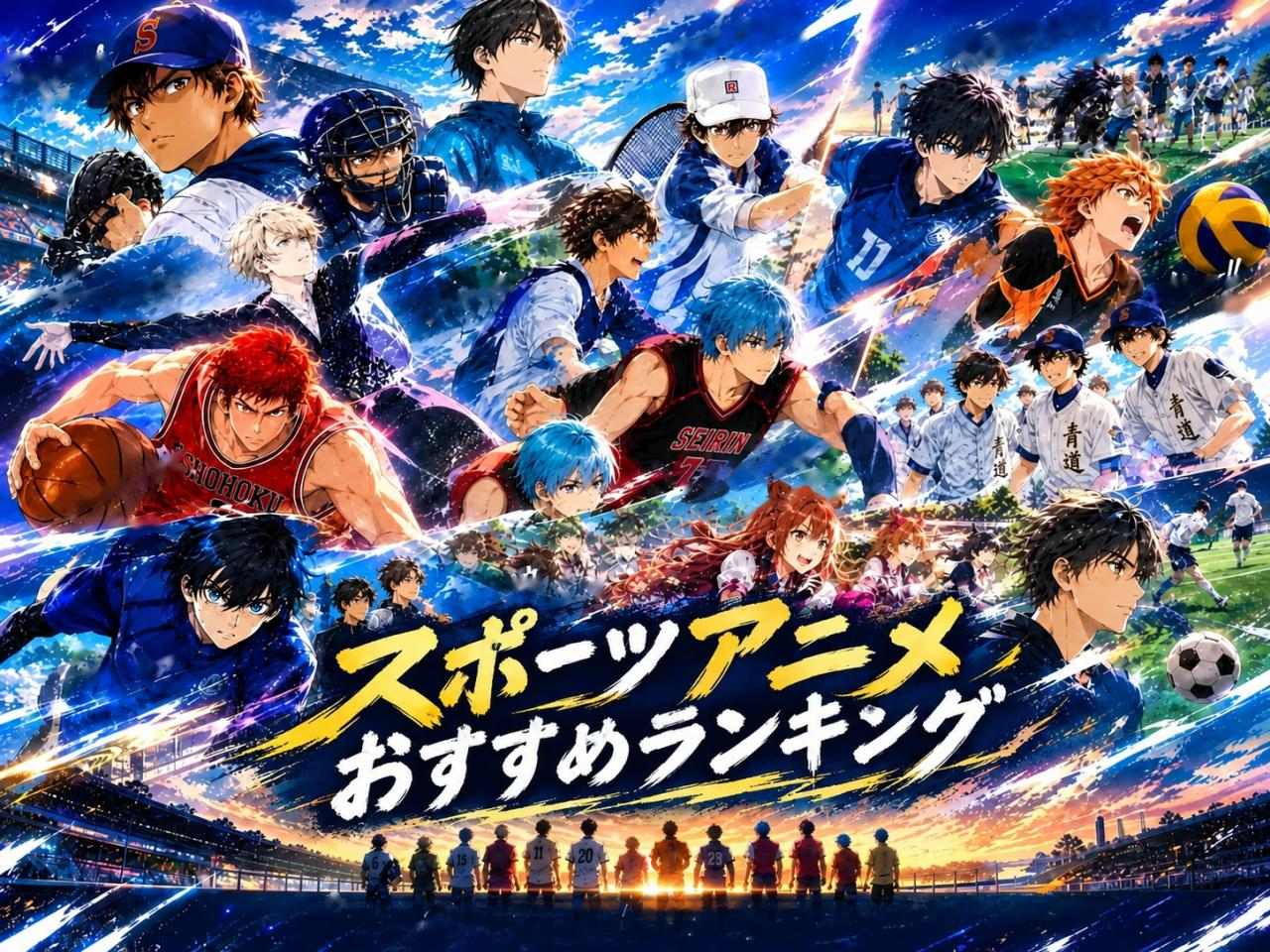 スポーツアニメおすすめランキング（2026）